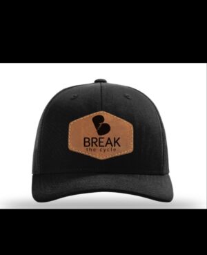 “Break The Cycle” Leather Patch Hat