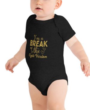 The Glitter Baby Bodysuit