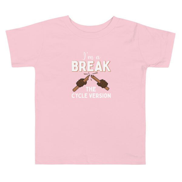 toddler staple tee pink front 619bcc0359556