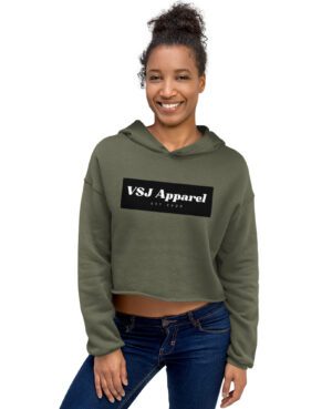 VSJ Apparel Crop Hoodie