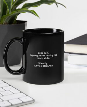 Black Glossy Mug