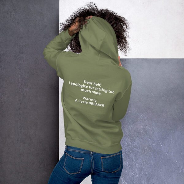 unisex heavy blend hoodie military green back 63966f779fd21